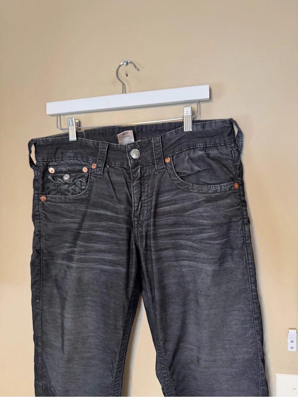 True Religion Men’s Ricky Corduroy Jeans